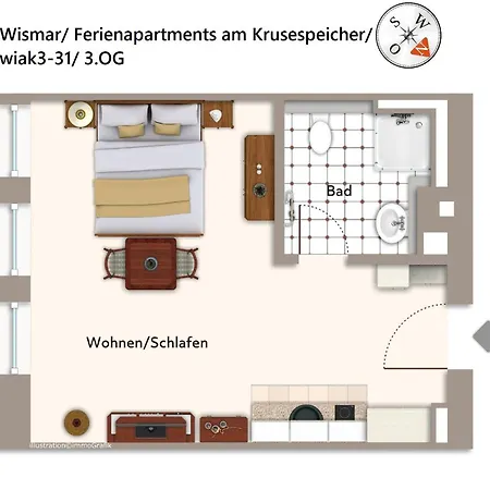 Ferienapartments Am Krusespeicher Ferienapartments Am Krusespeicher 3-31 *
